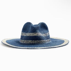 Zara MAN STRIPED WOVEN HAT NWOT